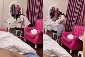 Учитель в розовой рубашке поделился горячим клипом без обложки